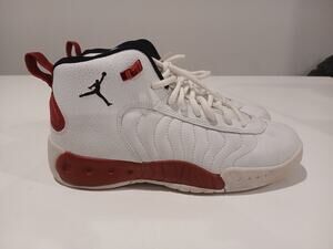 Nike Jumpman Air Jordan 7Y 907973-120 White Red Shoes